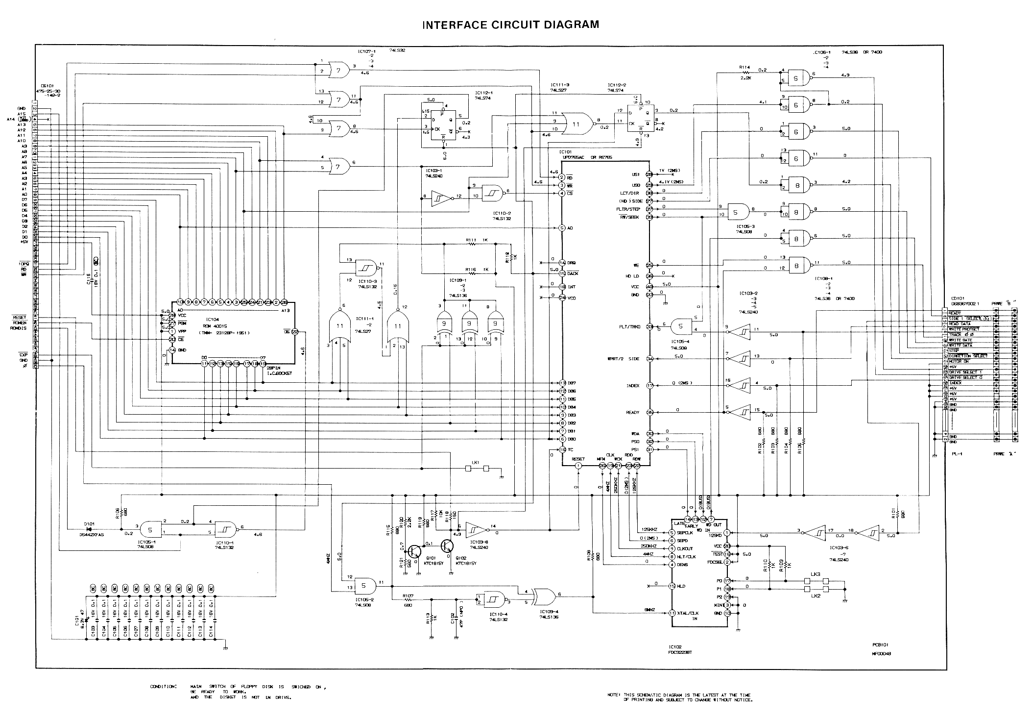 The Amstrad Disc Drive Interface