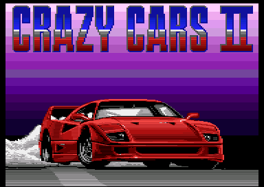 Crazy Cars 2 - Title screen (Titus, 1990)