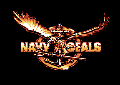 Navy Seals - Title screen (Ocean, 1990)