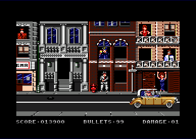 The Enforcer - Ingame screen (Trojan, 1990)