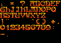 Font used in Soul Almighty (1998)