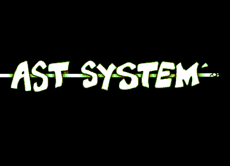 A fast made logo for High Technology by AST System (Unreleased) (1995)