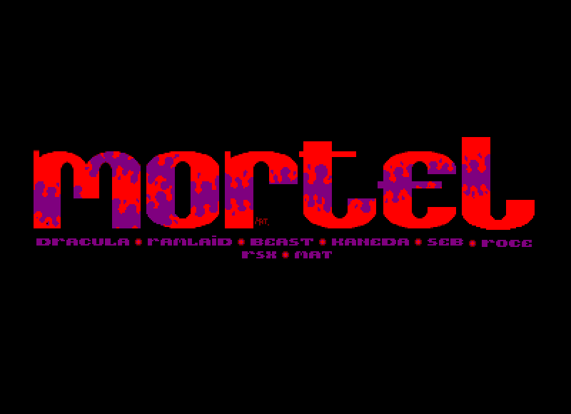 A logo that appear in the Mortel part for the unreleased Kult megademo (Unreleased) (1995)